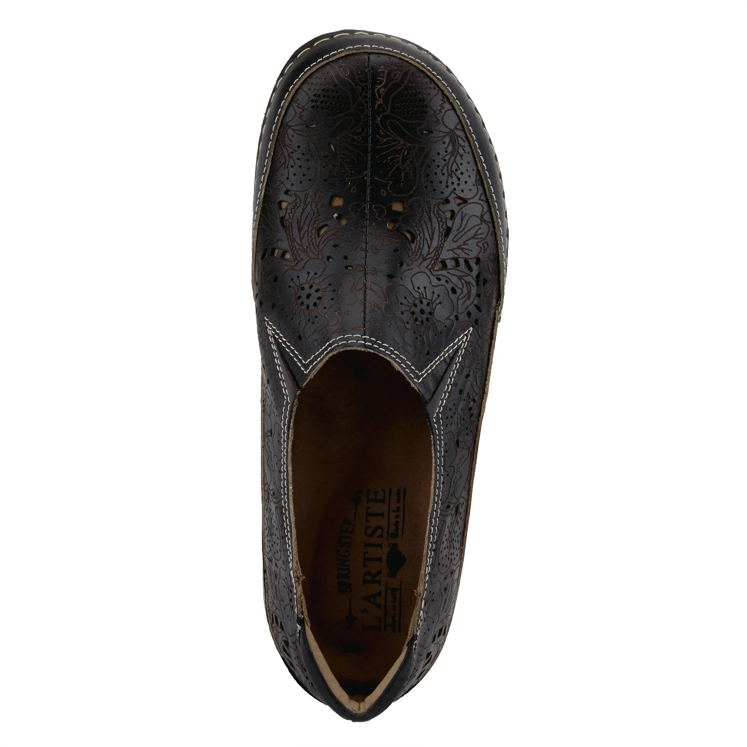 Spring Step Shoes  L'Artiste Libora Women's Hand Painted Leather Loafers