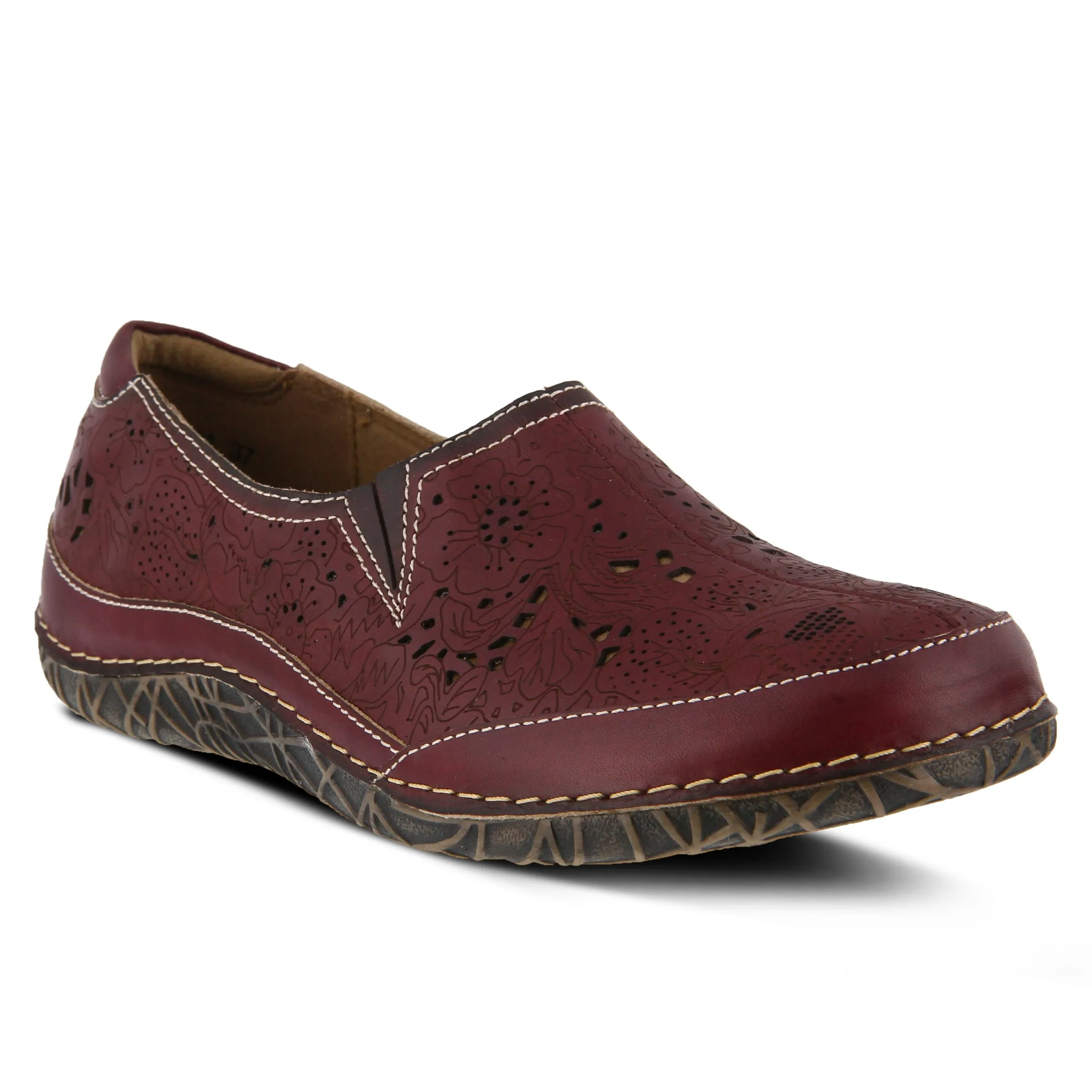 Spring Step Shoes  L'Artiste Libora Women's Hand Painted Leather Loafers
