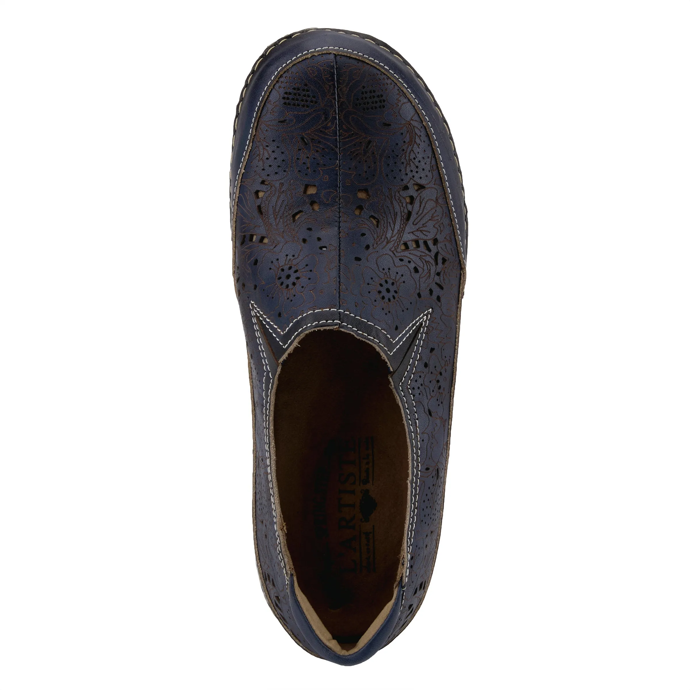 Spring Step Shoes  L'Artiste Libora Women's Hand Painted Leather Loafers