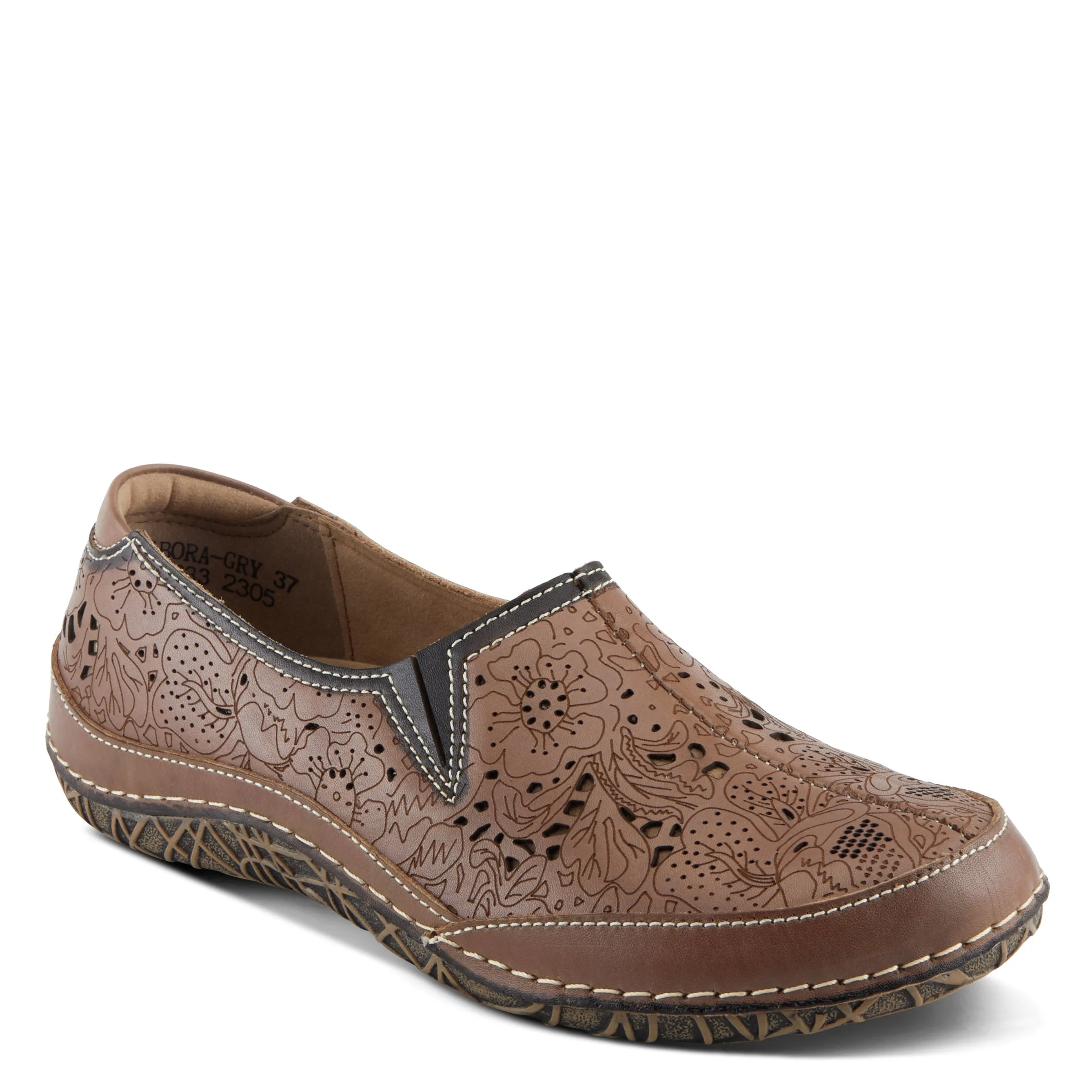 Spring Step Shoes  L'Artiste Libora Women's Hand Painted Leather Loafers