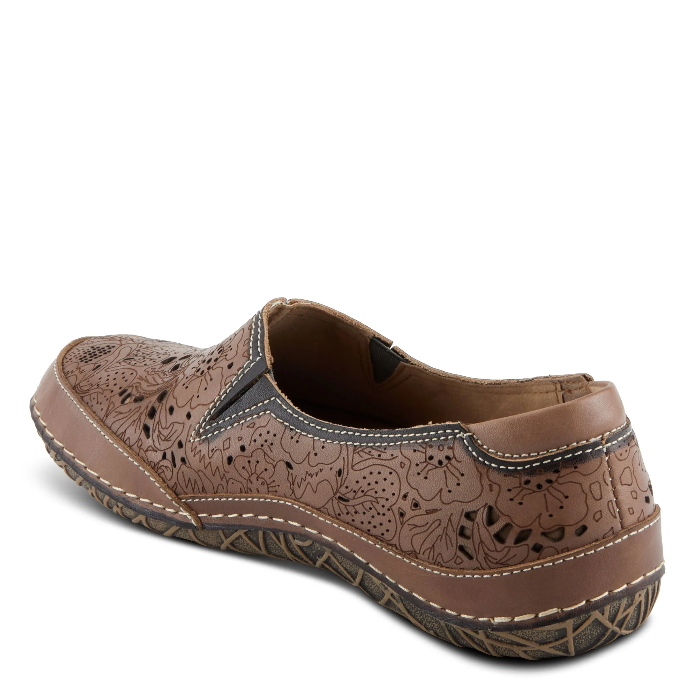 Spring Step Shoes  L'Artiste Libora Women's Hand Painted Leather Loafers