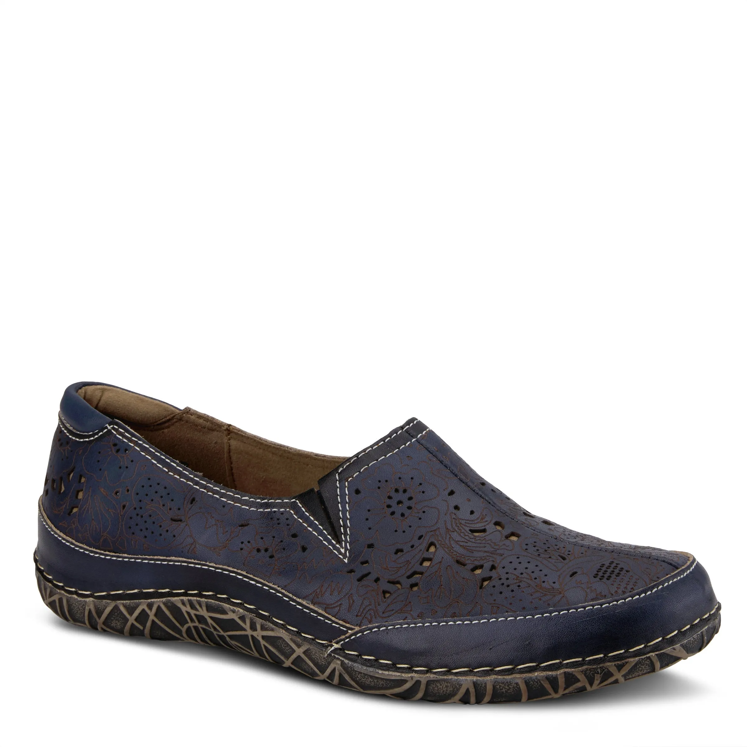 Spring Step Shoes  L'Artiste Libora Women's Hand Painted Leather Loafers