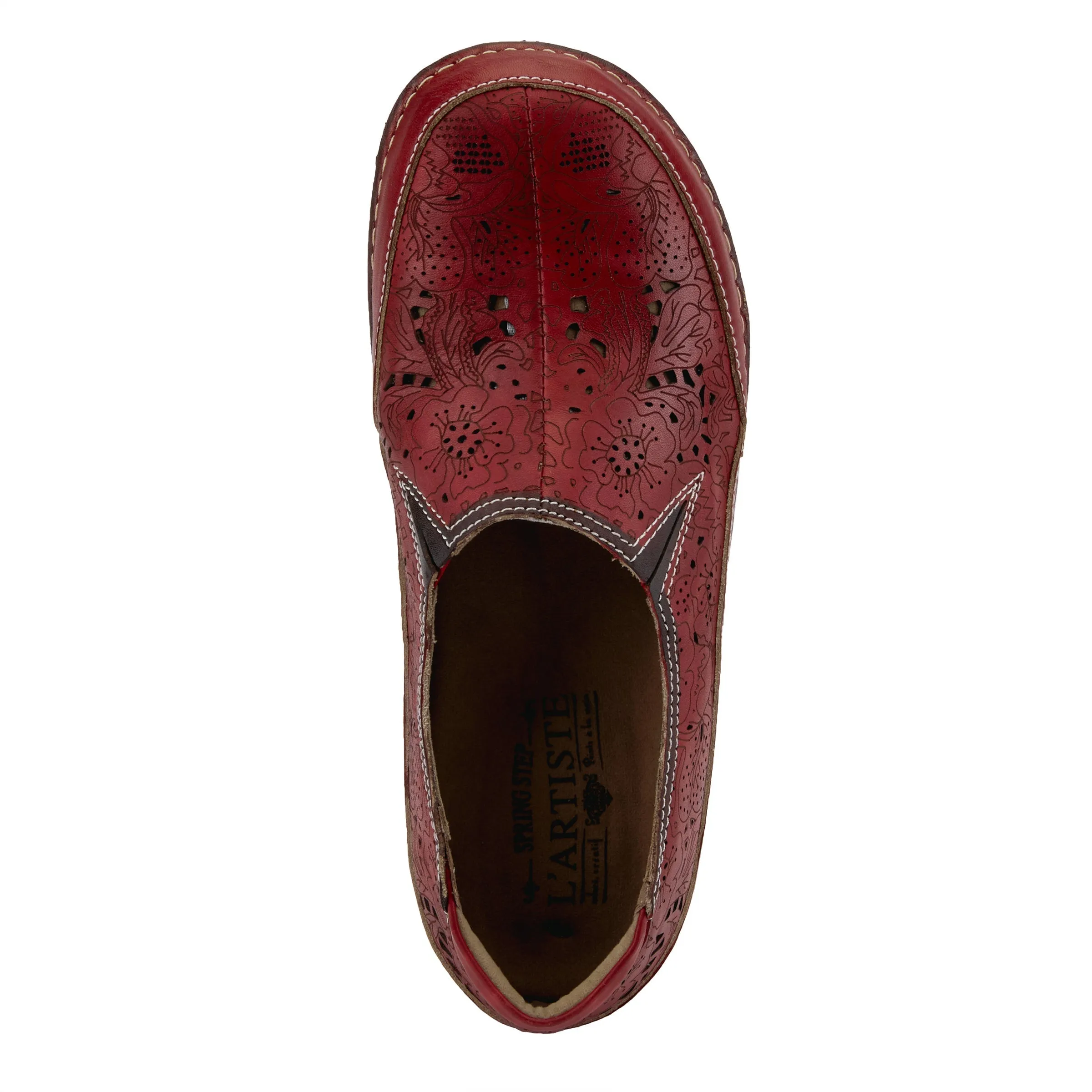 Spring Step Shoes  L'Artiste Libora Women's Hand Painted Leather Loafers