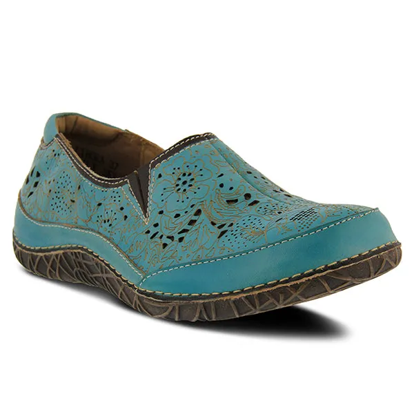 Spring Step Shoes  L'Artiste Libora Women's Hand Painted Leather Loafers