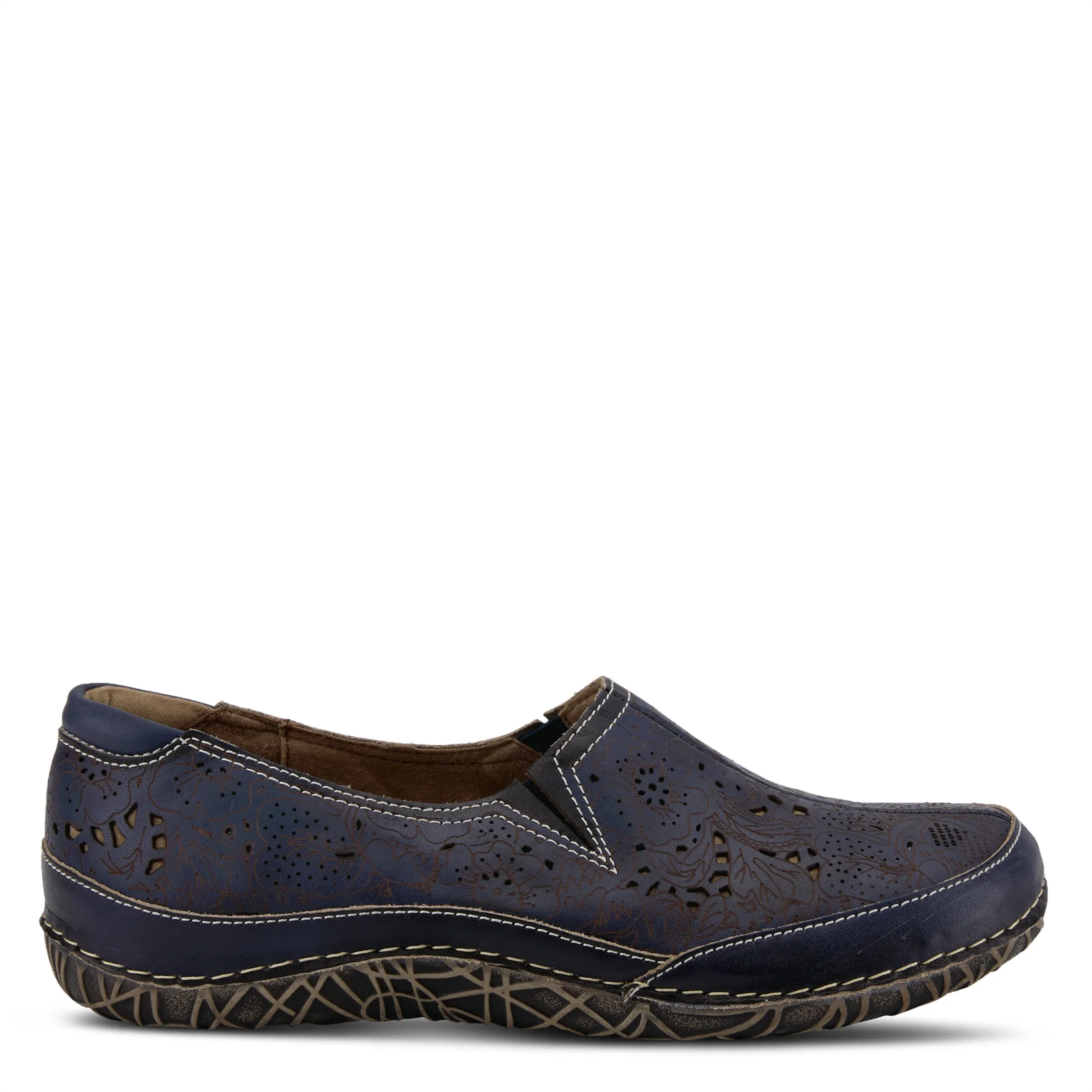 Spring Step Shoes  L'Artiste Libora Women's Hand Painted Leather Loafers