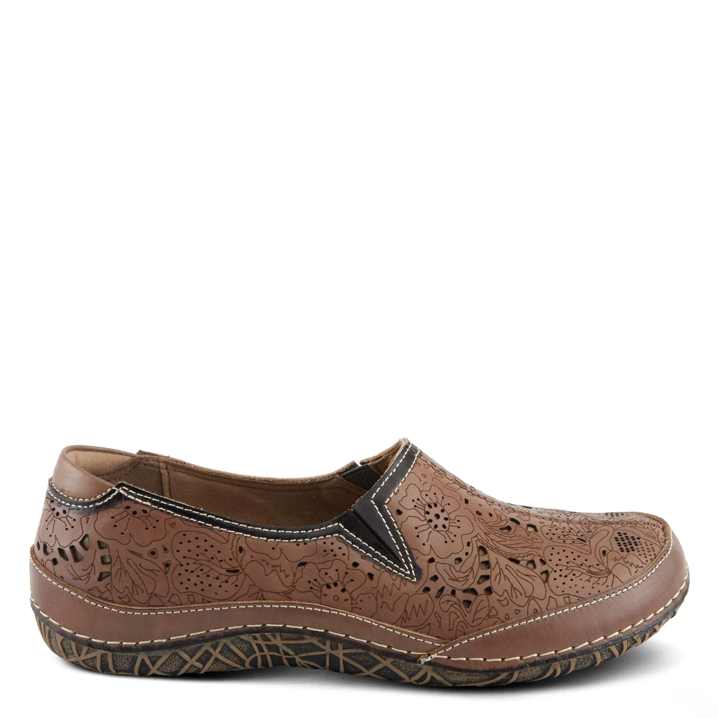 Spring Step Shoes  L'Artiste Libora Women's Hand Painted Leather Loafers