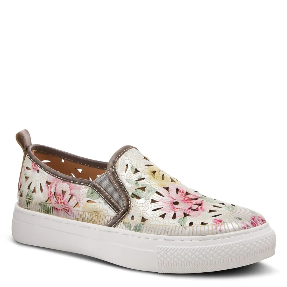 Spring Step Shoes Women's Multicolor Leather Sneakers