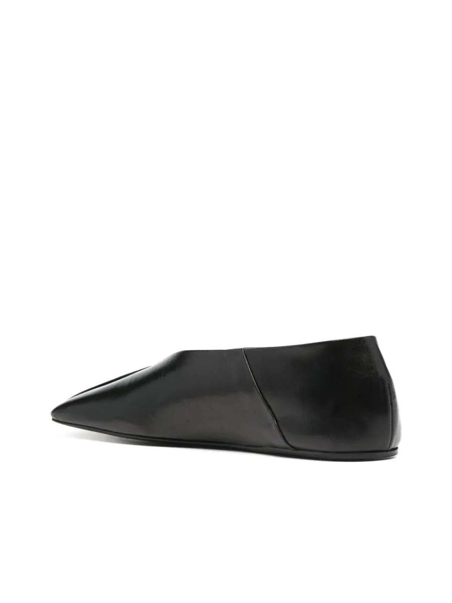 Square Toe Vshape Flats