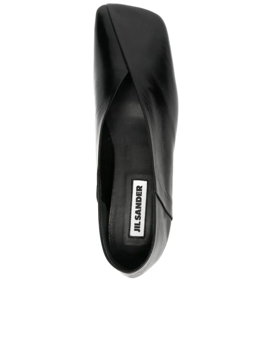 Square Toe Vshape Flats