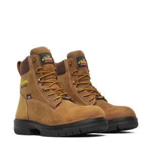 Thorogood Men's 6" Genesis Series Chestnut Waterproof Work Boot