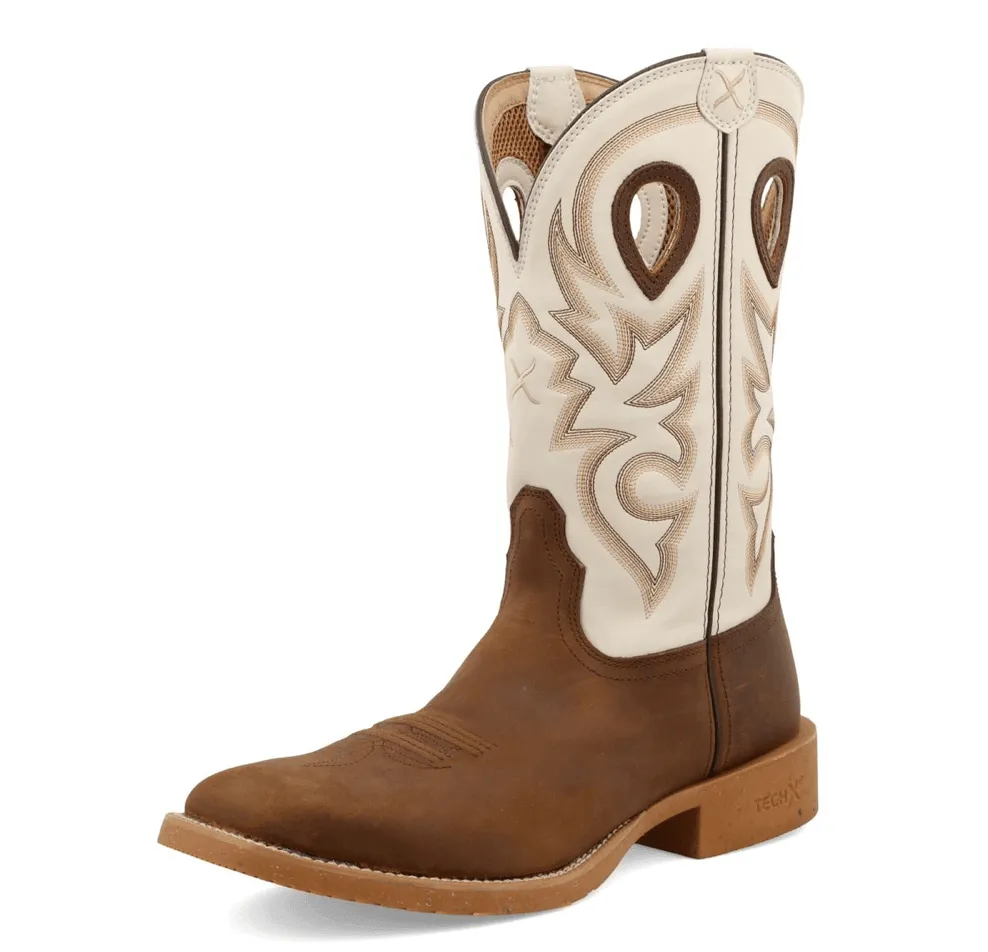 Twisted X Men's 12” Tech Hazel & Ivory Western Cowboy Boot MXTR003