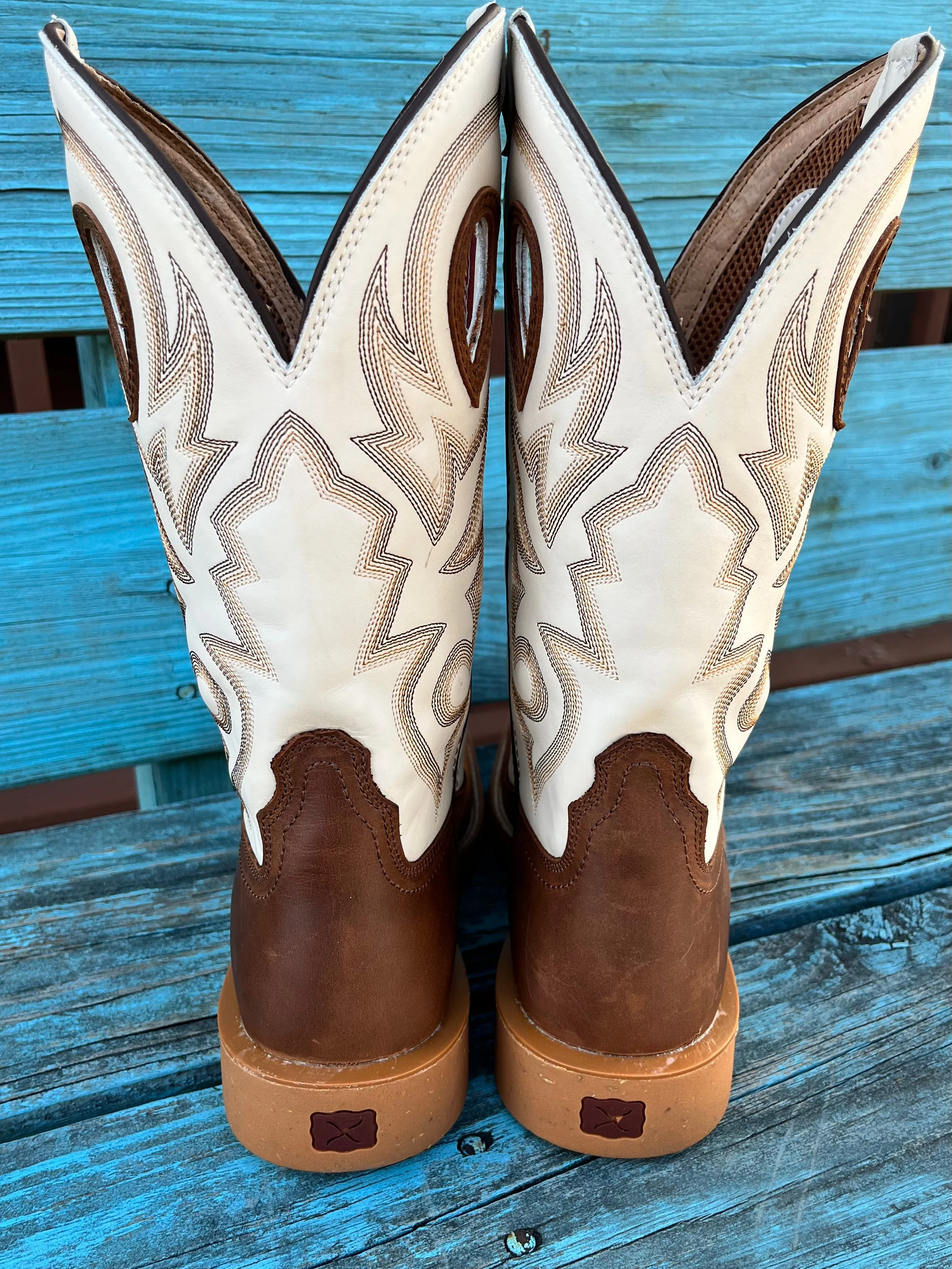 Twisted X Men's 12” Tech Hazel & Ivory Western Cowboy Boot MXTR003