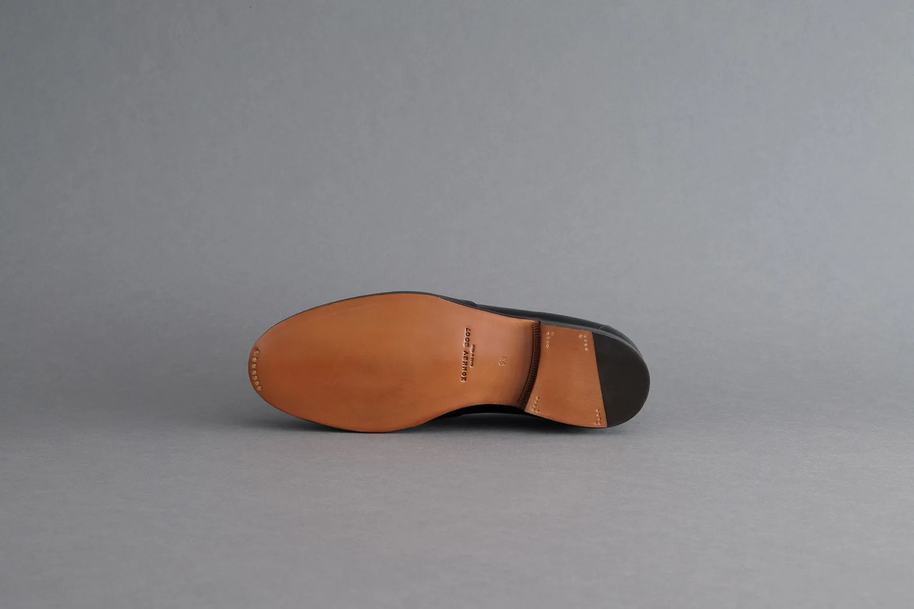 TwoZeroEight.Harvard Hand Welted College Loafers from Horsehide