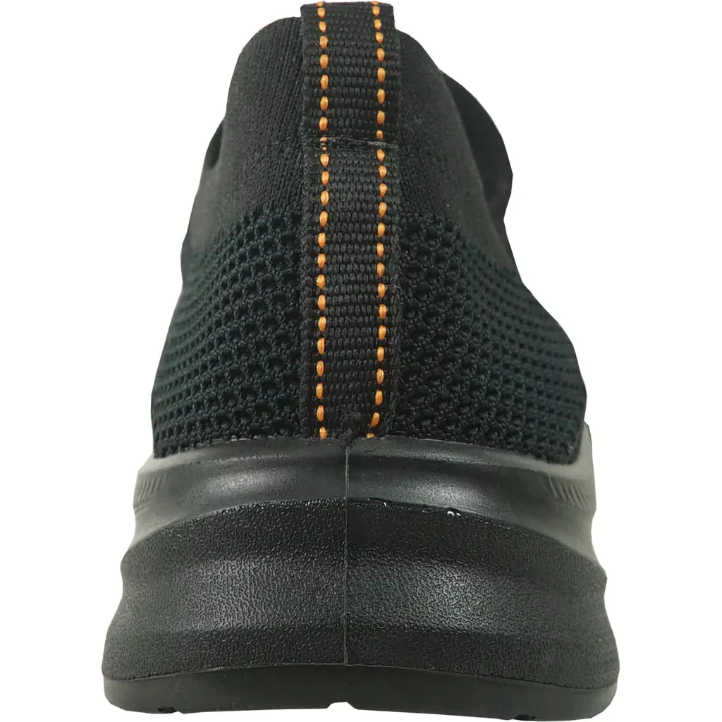 VANGELO Men Slip Resistant Shoe JIMMY-1 Black