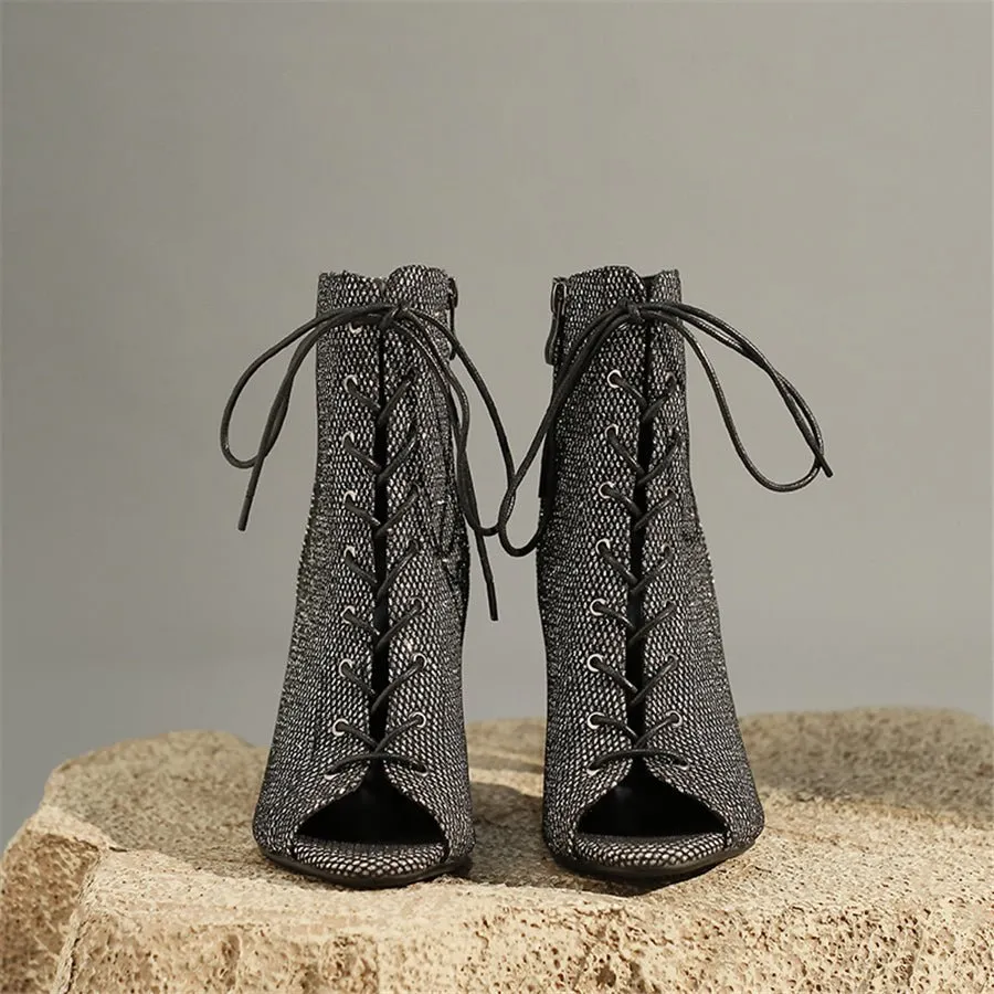 Velvoura Serpatura Wedding Boots