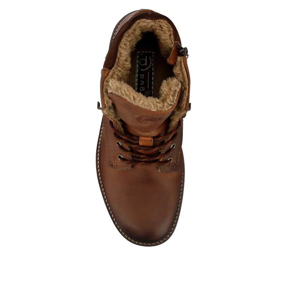 Warm-Lined Leather Boots - BUG40525 / 326 011