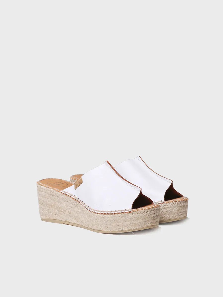 Women's leather espadrilles - IVONNE