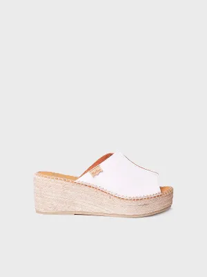 Women's leather espadrilles - IVONNE