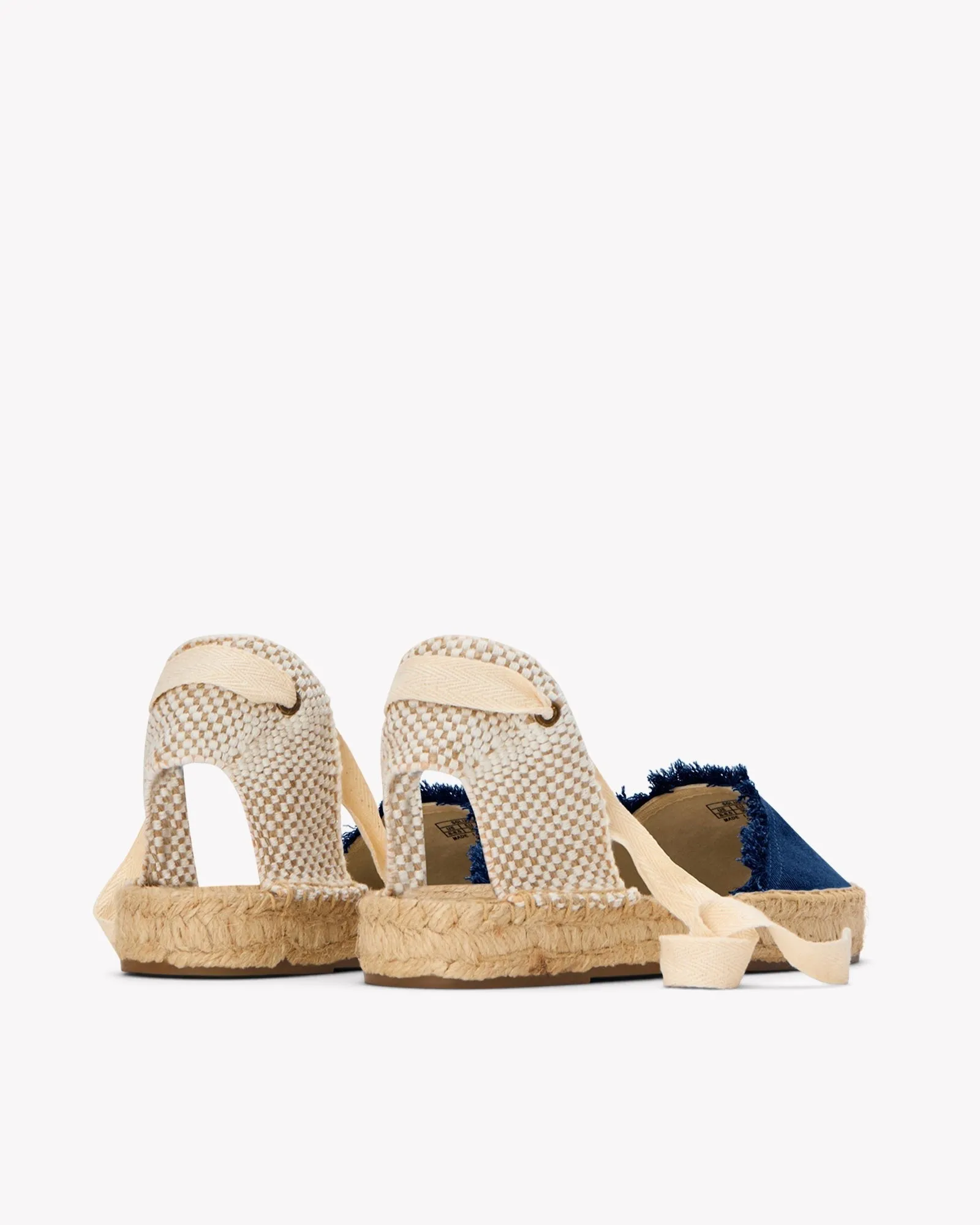 Womens_Espadrilles_The Lauren Lace Up_Denims_Dark Wash