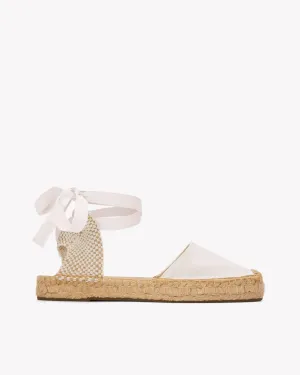 Womens_Espadrilles_The Lauren Lace Up_Linen Colors_Oasis White