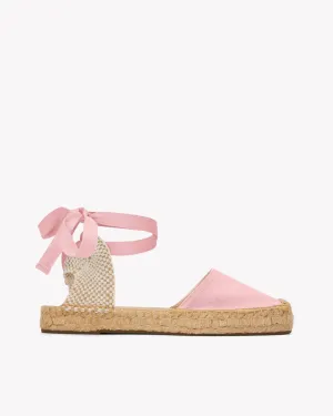 Womens_Espadrilles_The Lauren Lace Up_Linen Colors_Quartz Pink
